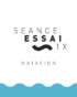 Logo de la séance d'essai de natation
